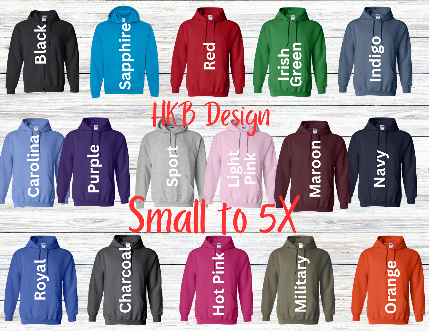 Gildan Hooded Sweatshirt