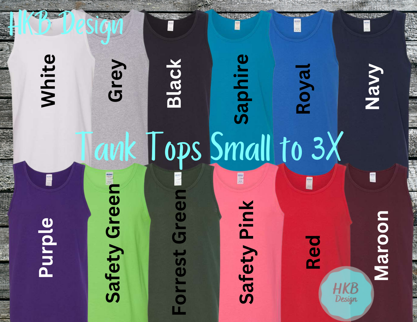 GILDAN UNISEX TANK TOP