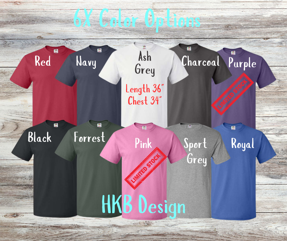 3 for $33 Solid Tshirts with Single Color Prints