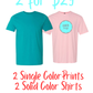 2 for $29 Tshirts