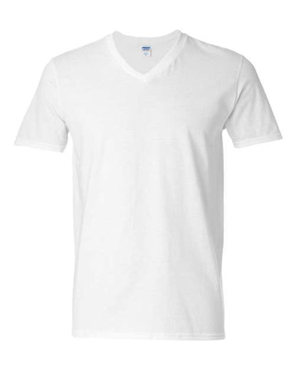 GILDAN V Neck Soft Style Tshirt