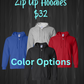 Zip Up Hoodies