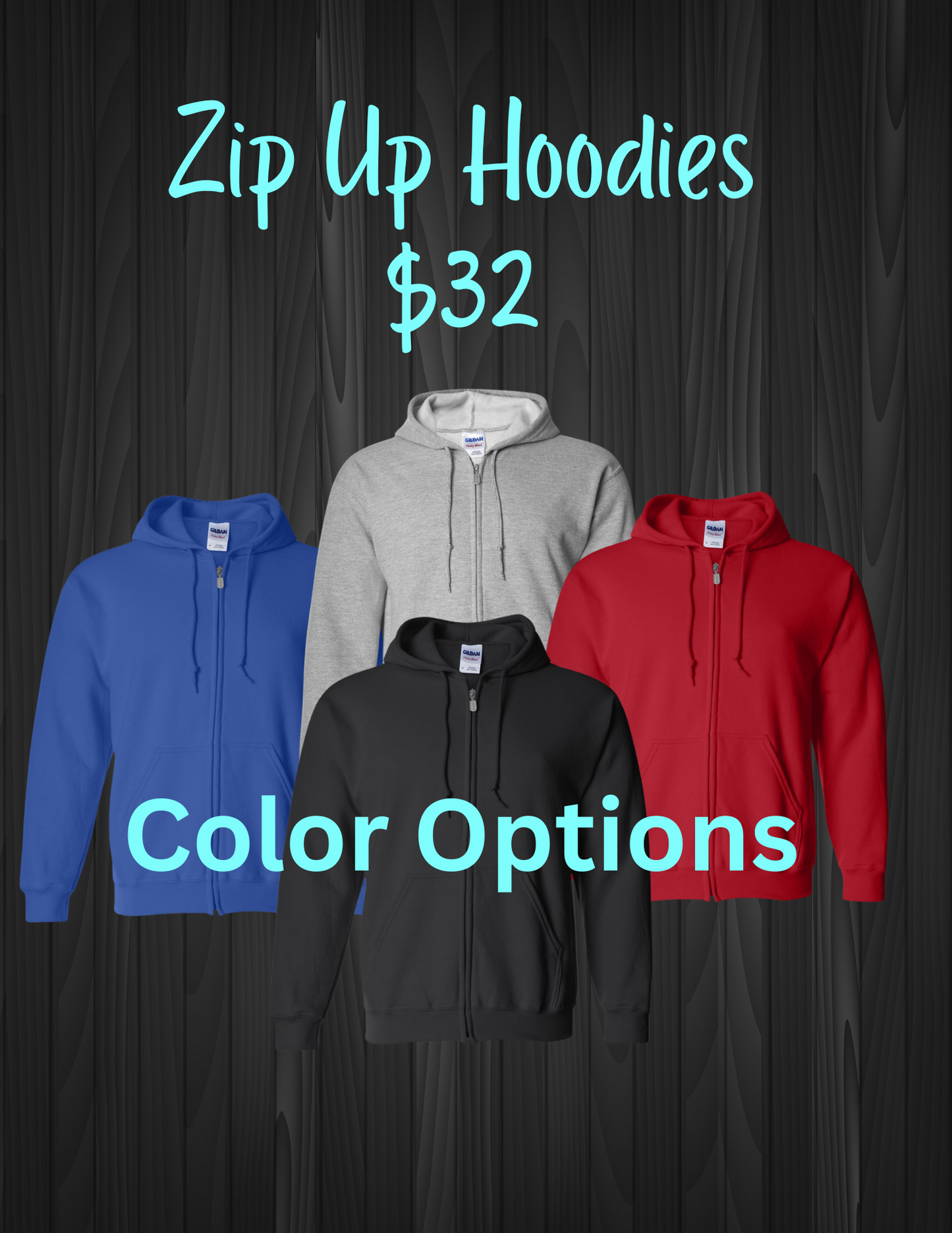 Zip Up Hoodies