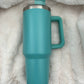 40oz Tumbler with handle, Solid Colors