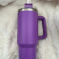 40oz Tumbler with handle, Solid Colors