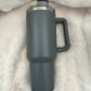 40oz Tumbler with handle, Solid Colors