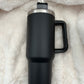 40oz Tumbler with handle, Solid Colors